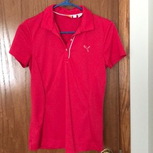 Woman’s Puma golf shirt size small